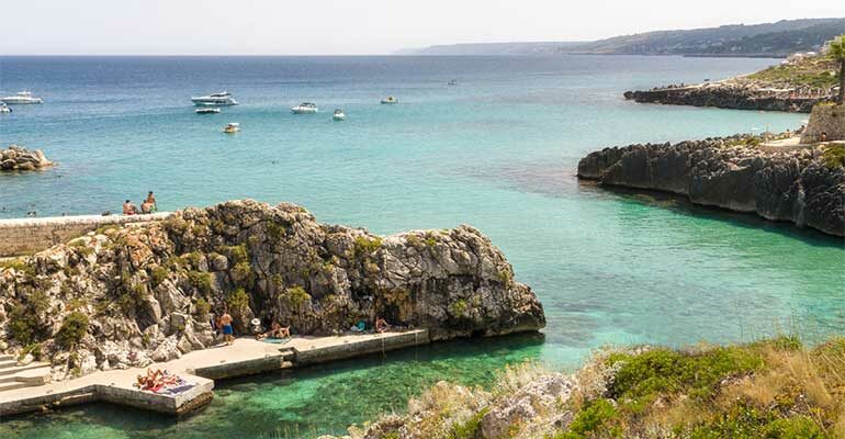 La côte entre Otranto et Leuca