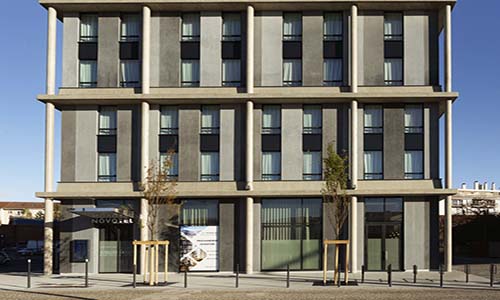 Façade du Novotel d'Annemasse