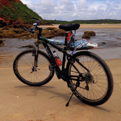 Témoignage vélo sur la plage