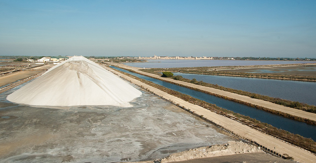 Les marais salants d'Aigues Morte