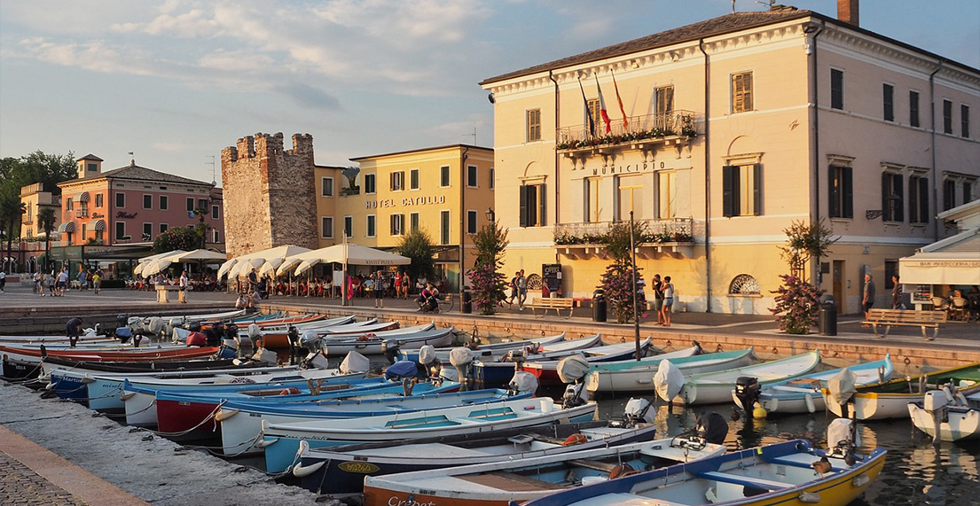 Le petit port de peche de Bardolino