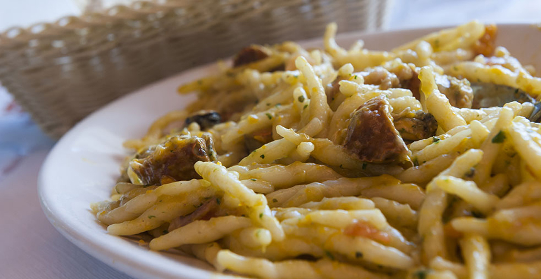 Un plat de pates Italiennes