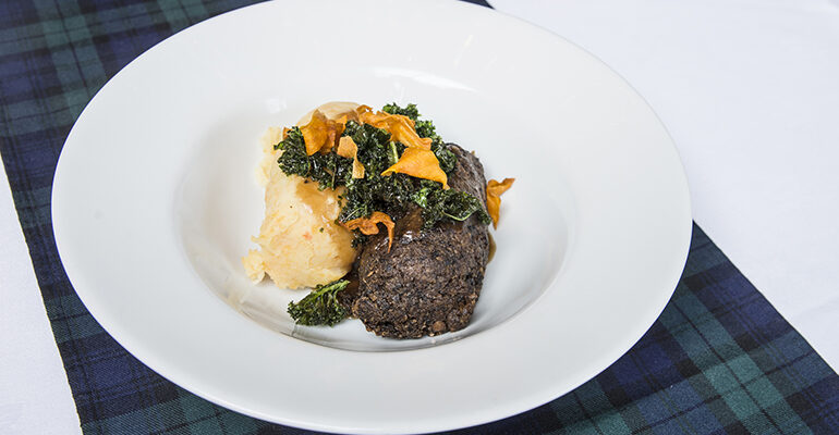 Le Haggis, plat traditionnel Écossais