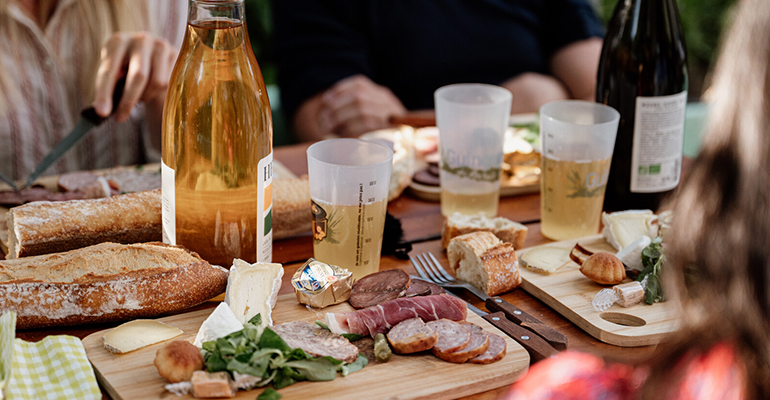 Table de gastronomie typique normande