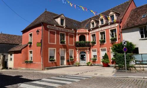 Façade Hôtel de la Côte d'Or - SEMUR-EN-AIXOIS