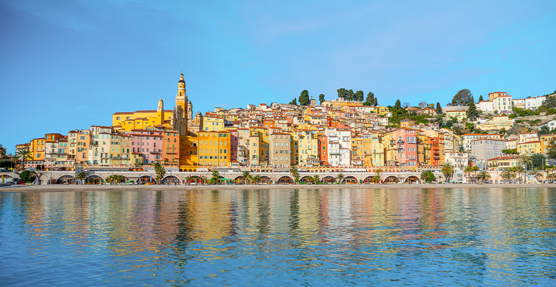 La ville coloree de Menton